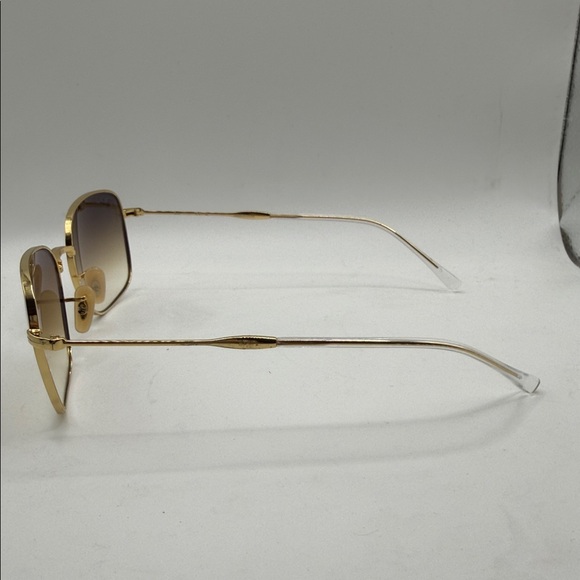 Ray-Ban Gold and Brown Sunglasses no case - Picture 3 of 4